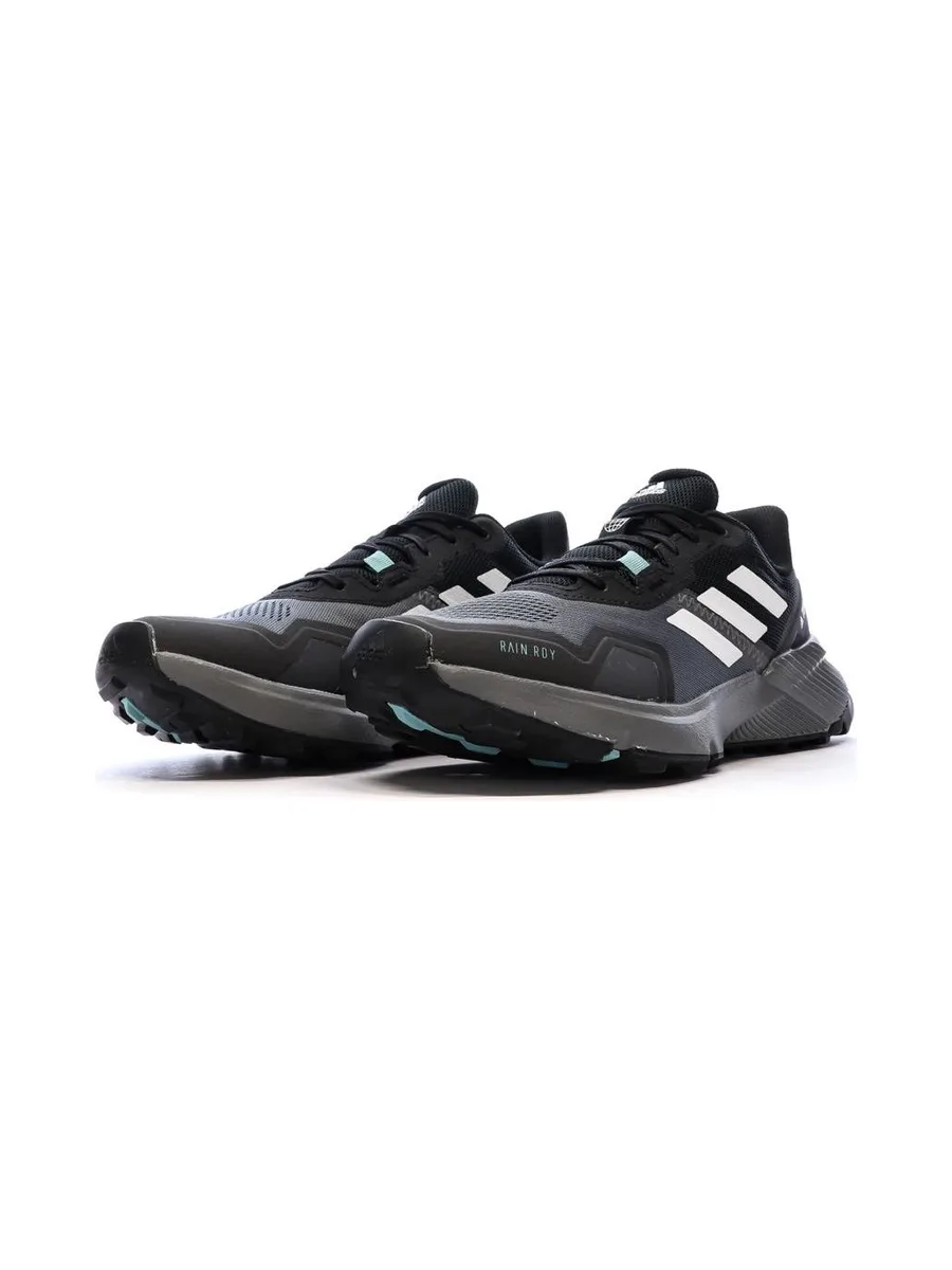 Chaussures de trail Noires Femme Adidas Terrex Soulstride 6