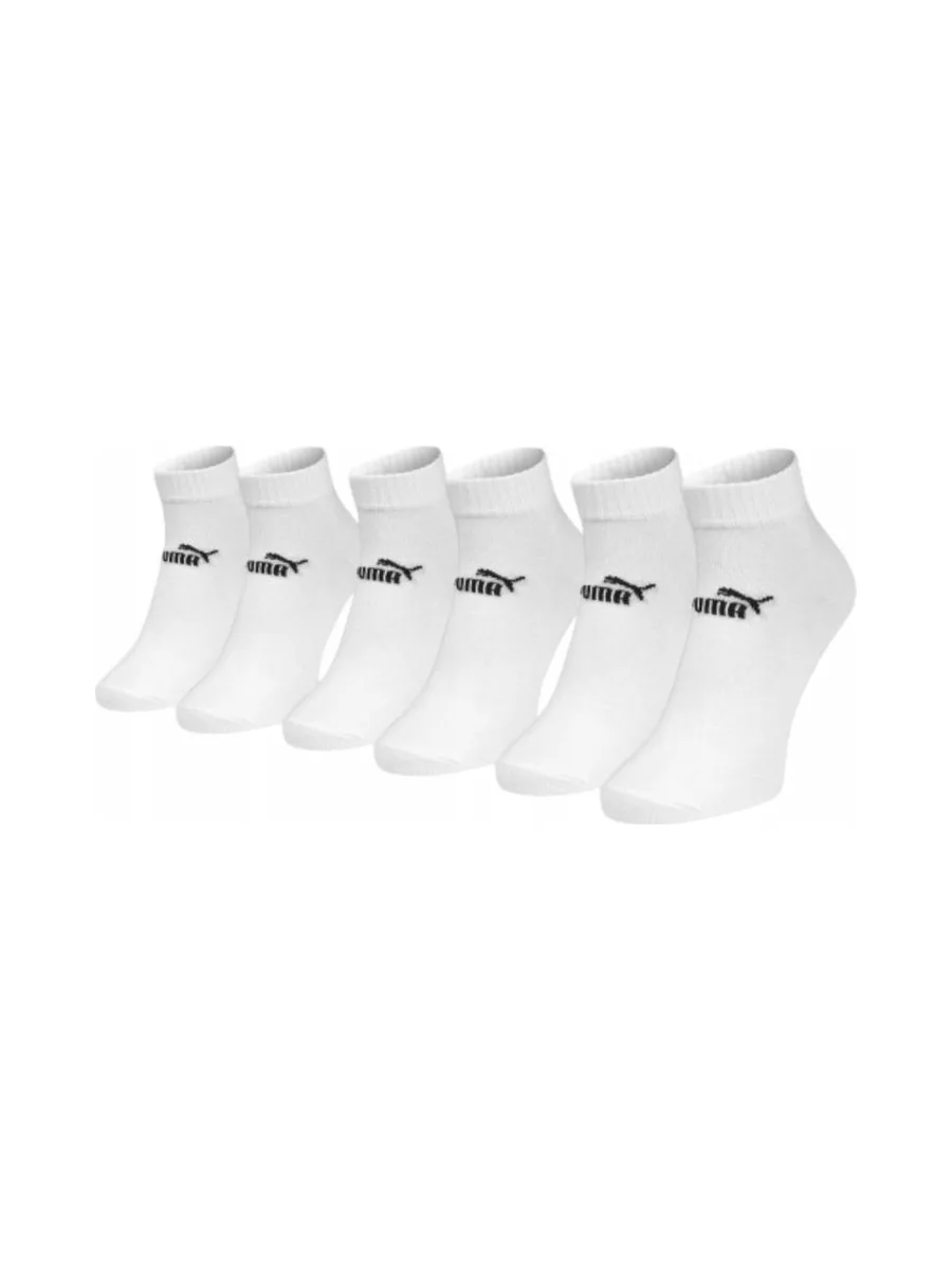 3x Paires de Chaussettes Blanches Mixte Puma Elements 2