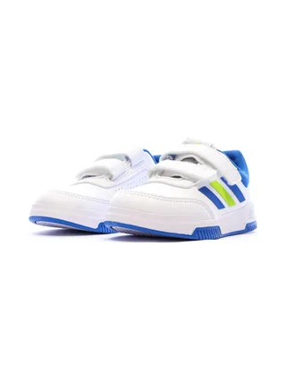 Baskets Blanches/Bleu Bébé Adidas Tensaur Sport 2.0 Cf 6
