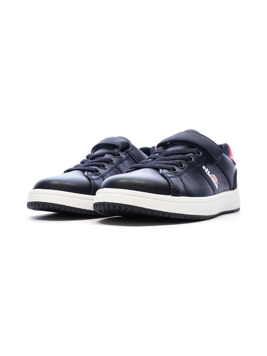 Baskets Marines/Rouges Garçon Ellesse Santo 7