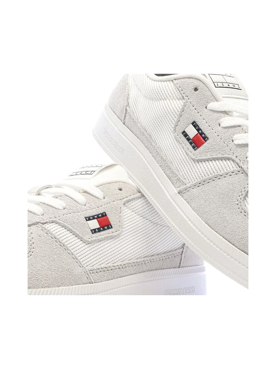 Baskets Grises/Blanches/Marines Homme Tommy Hilfiger Harlem 8