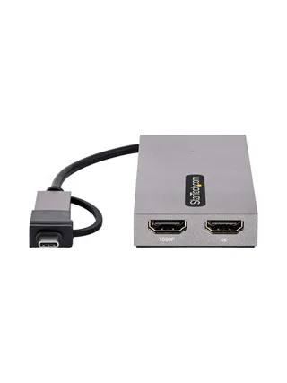 USB to Dual HDMI Adapter 4K30Hz+1080p 3
