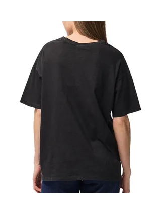 T-Shirt Noir Femme Pieces Loise 2