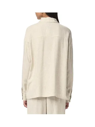 Chemise Beige Femme Pieces Pia 2