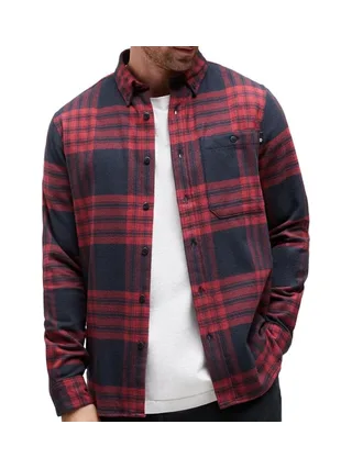 Chemise Marine/Bordeaux Homme Timberland Flannel 1