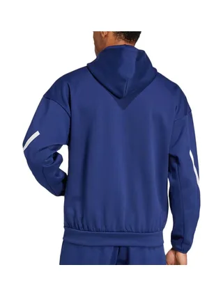 Equipe de France Rugby Veste Bleu Foncé Homme Adidas Trvl 2