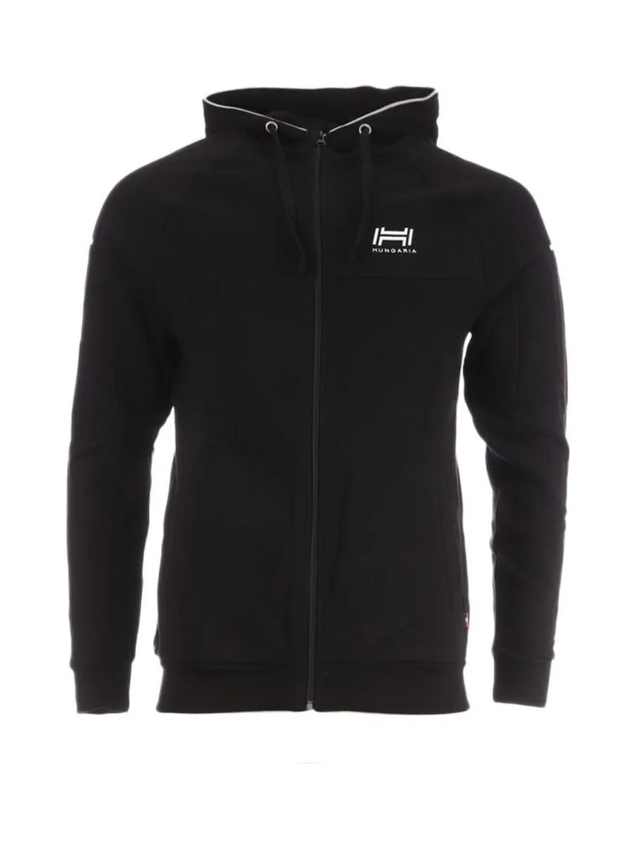 Sweat Zippé Noir Homme Hungaria Coggia 2