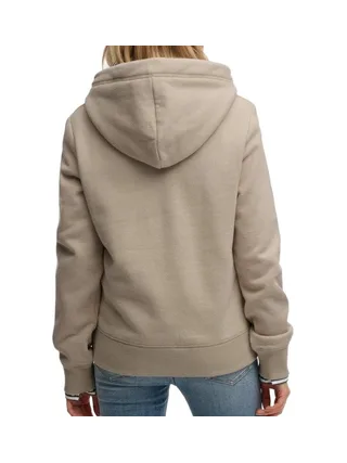 Sweat Beige Femme Superdry Essential Logo 26 2