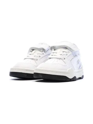 Baskets Blanc/Violet Garçon Puma Slipstream 6