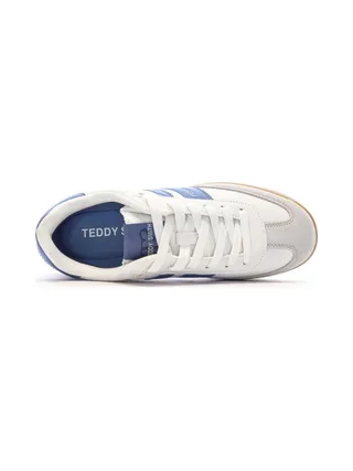 Baskets Blanches/Bleu Femme Teddy Smith 120131 4