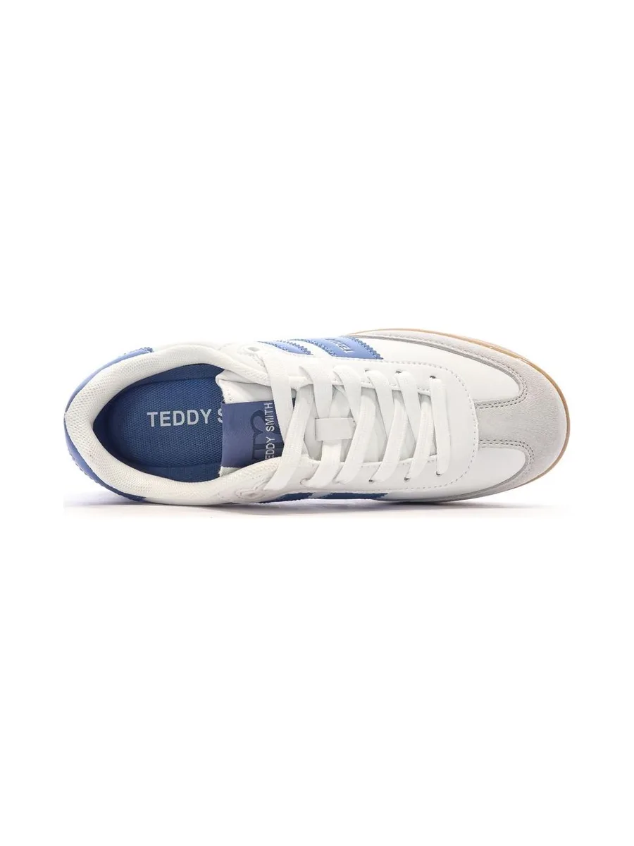 Baskets Blanches/Bleu Femme Teddy Smith 120131 5