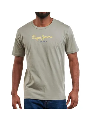 T-shirt Vert Homme Pepe jeans Eggo SEB 1