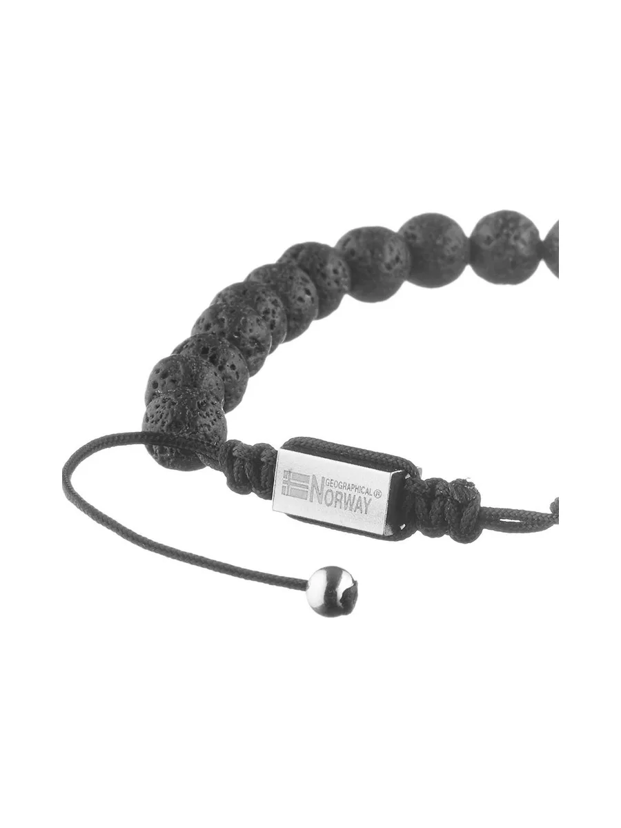 Bracelet Perles Noir Homme Geographical Norway 315051 4