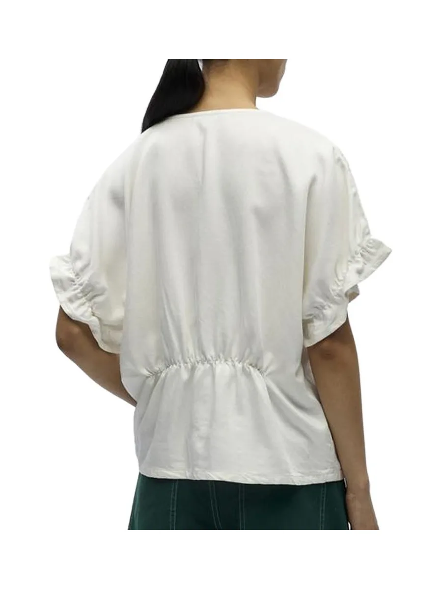 Blouse fluide blanche femme Vero Moda Frame 3