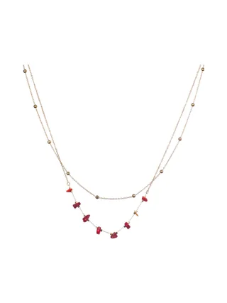Collier Gilda - Rouge 1