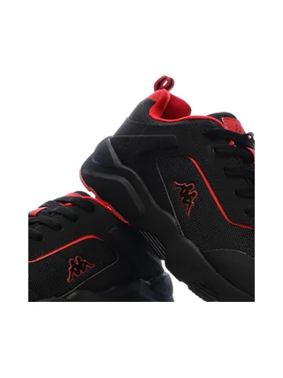 Baskets Noires/Rouges Garçon Kappa Logo Safir 2s 7