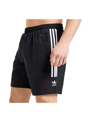 Short de bain Noir Homme Adidas Lockup Swim 1