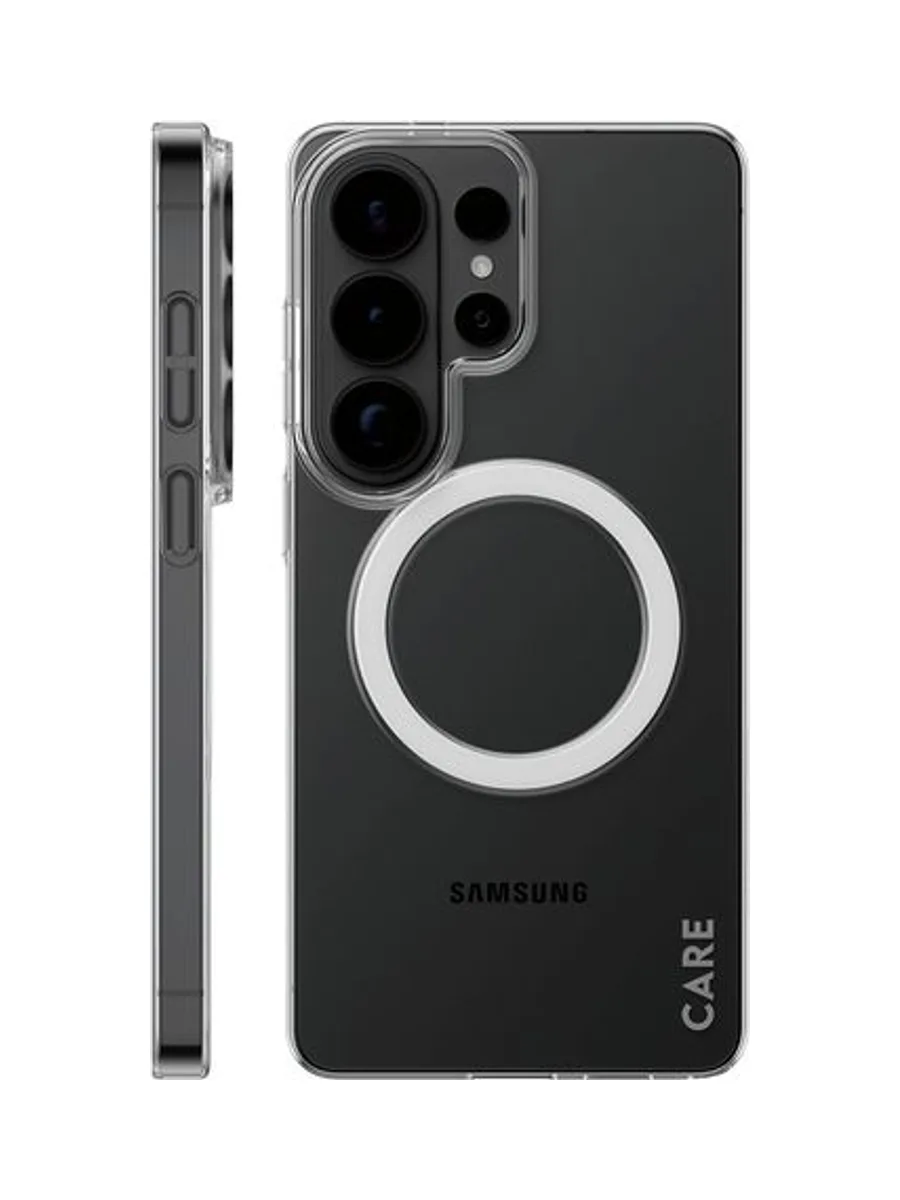 PanzerGlass CARE™ by ® SL1M Case Transparent w. Qi Samsung Galaxy S26 Ultra mobile phone case 1