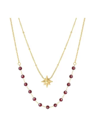 Collier Doré Femme Clio Blue CO4086S 2