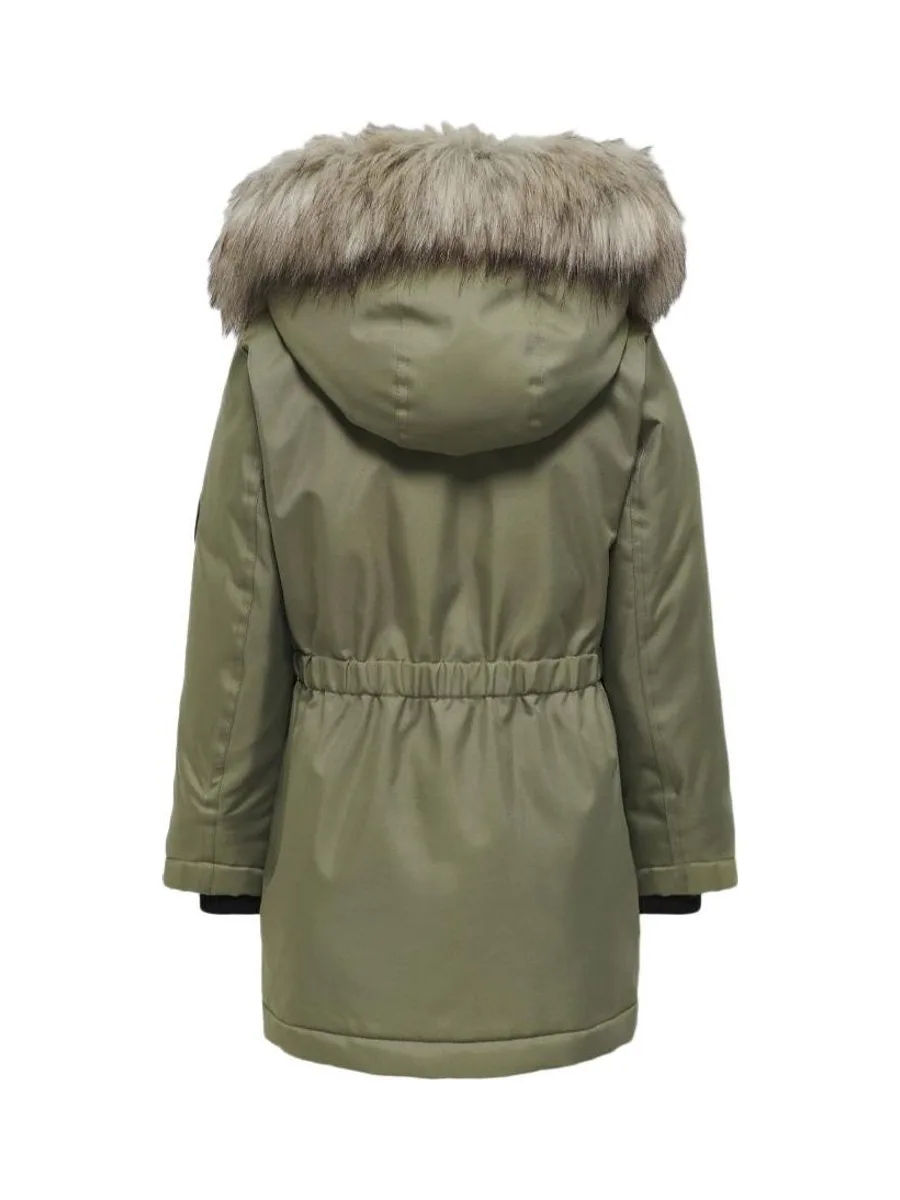 Parka Kaki Fille Kids ONLY Kogiris Parka 3