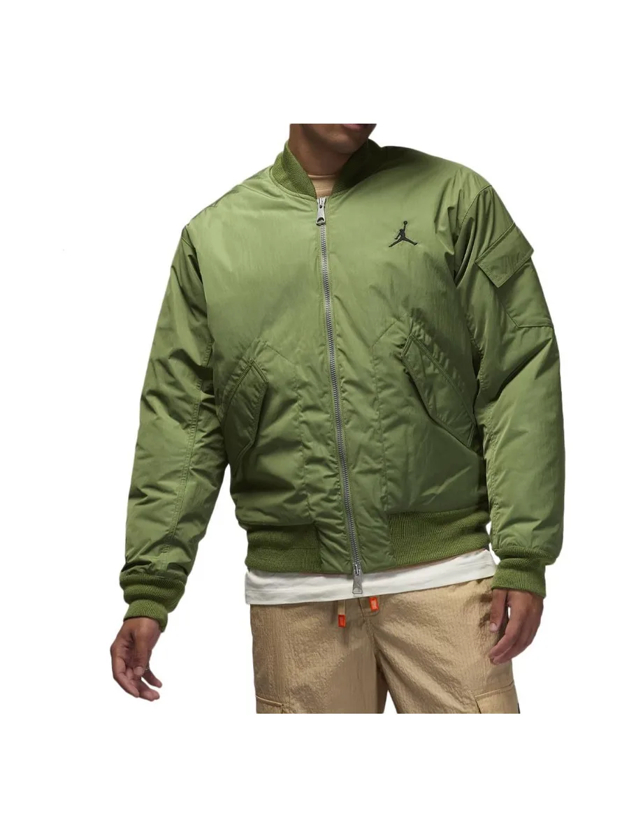 Veste Bomber Vert Homme Nike Eco Renegade 2