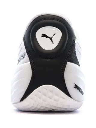 Chaussures de Basketball Blanche/Noir Homme Puma All-pro Nitro 3