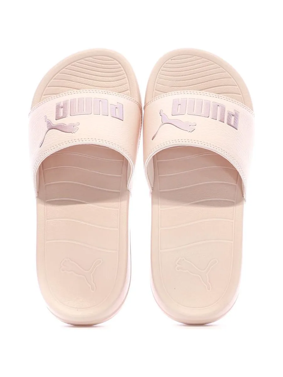 Claquettes Rose Femme Puma Popcat 20 3
