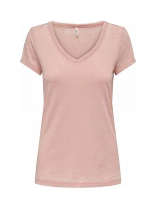 T-shirt Rose Femme Only Wrongly 1