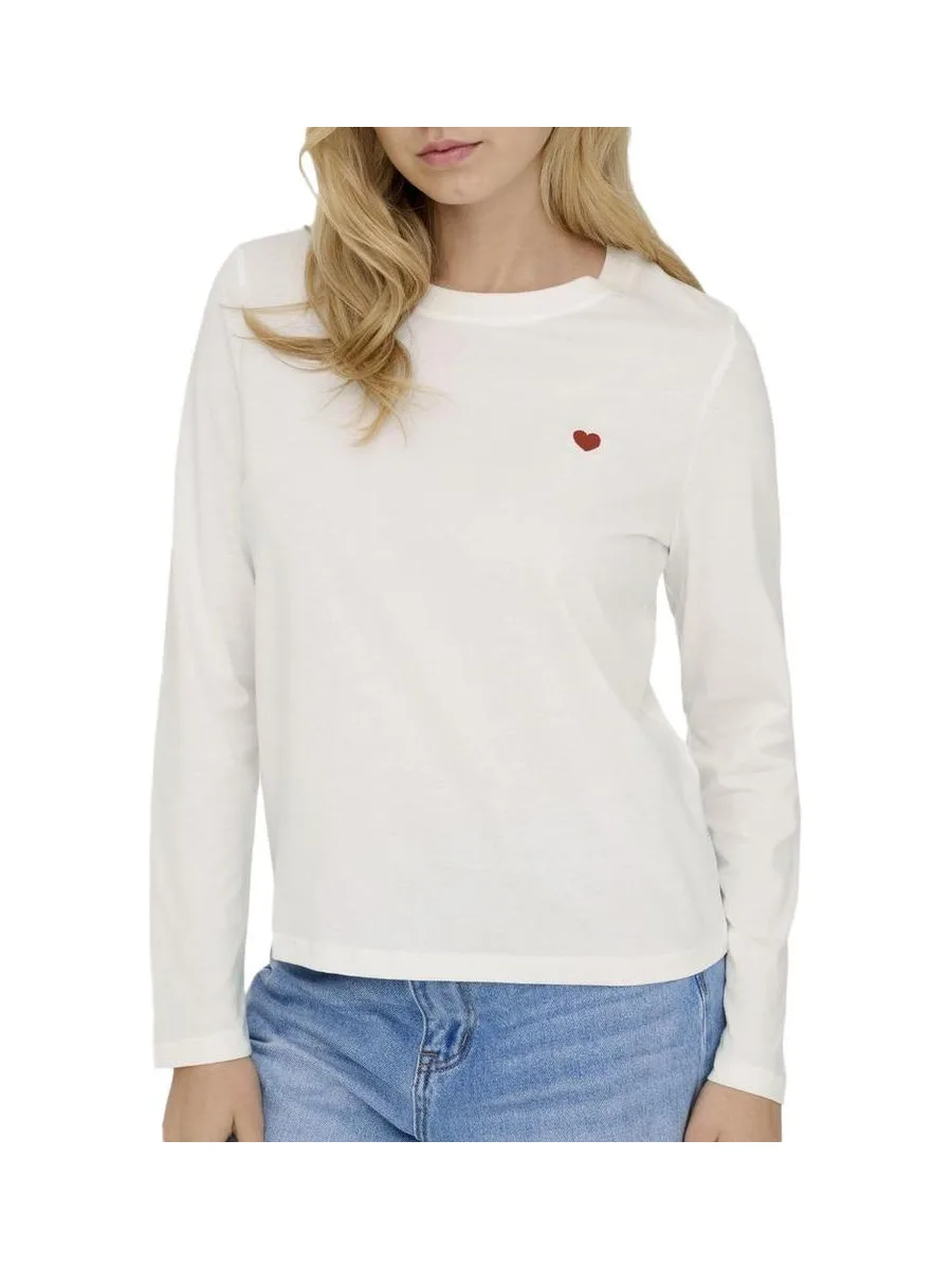 T-Shirt Blanc Femme JDY Pisas 2