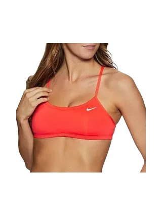 Haut de maillot de bain Orange Femme Nike Racerback312 1