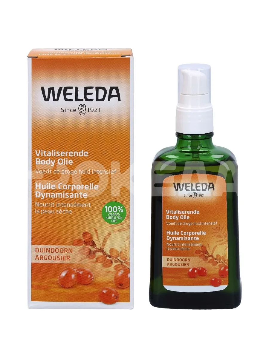 Weleda Sea Buckthorn Body Oil 100ml - Replenishes and Revitalizes 1