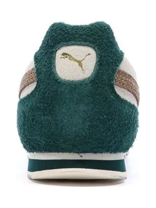 Baskets Vert/Beige Homme Puma Arizona Suede 3