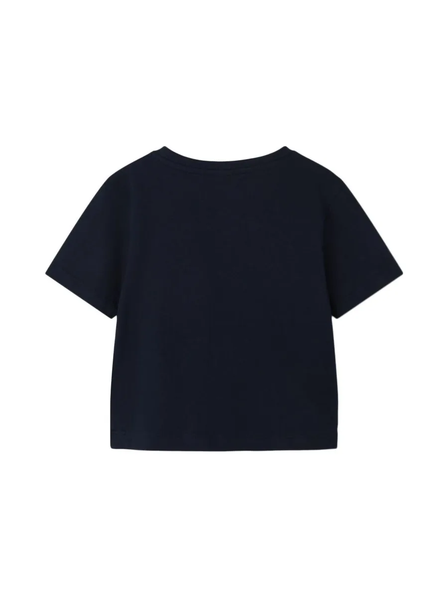 T-Shirt Marine Fille Name it Vobbo 3