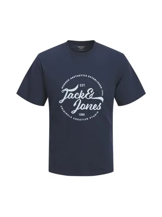 T-Shirt Marine Homme Jack & Jones Jordean 1