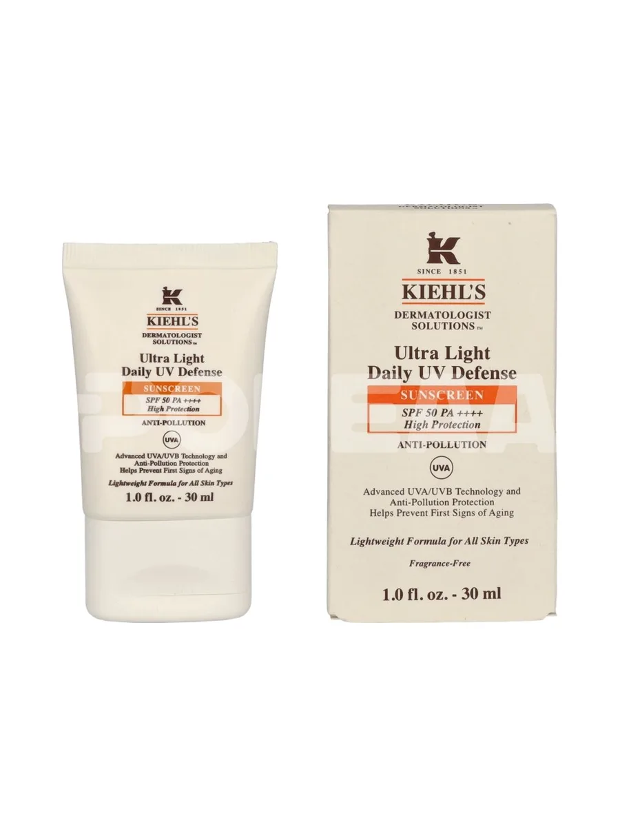 Kiehl's D.S. Ultra Light Daily UV Defense Sunscreen SPF50 30ml 1