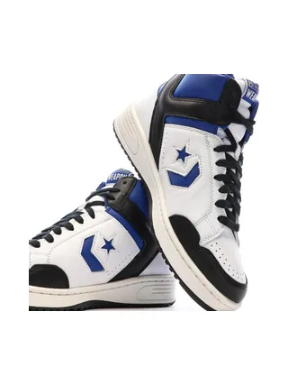 Baskets Blanches/Noires/Bleu Homme Converse Weapon 7