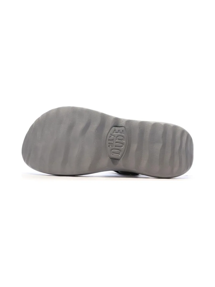 Sandales Grises Homme Hey Dude Carson 40712 6