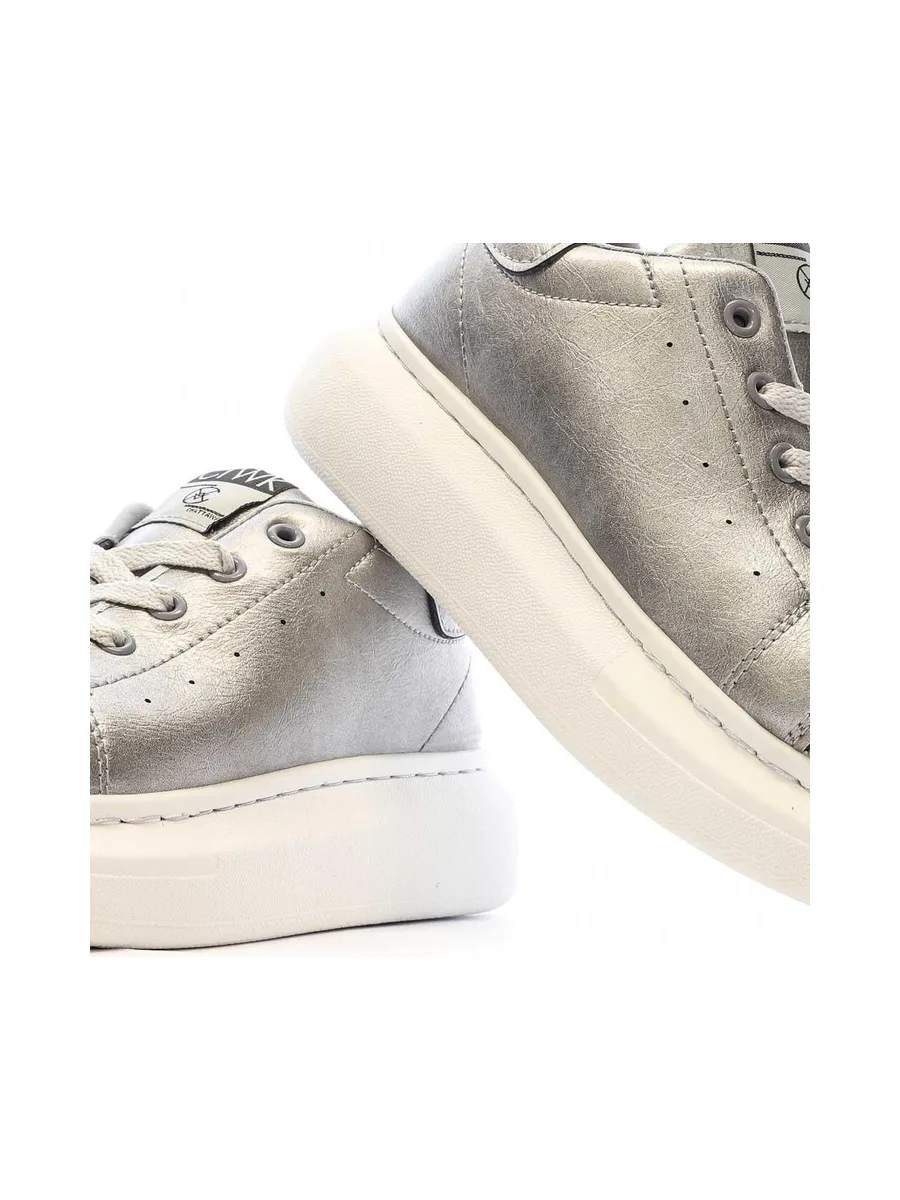 Baskets Argent Femme Chattawak HAWAI 7