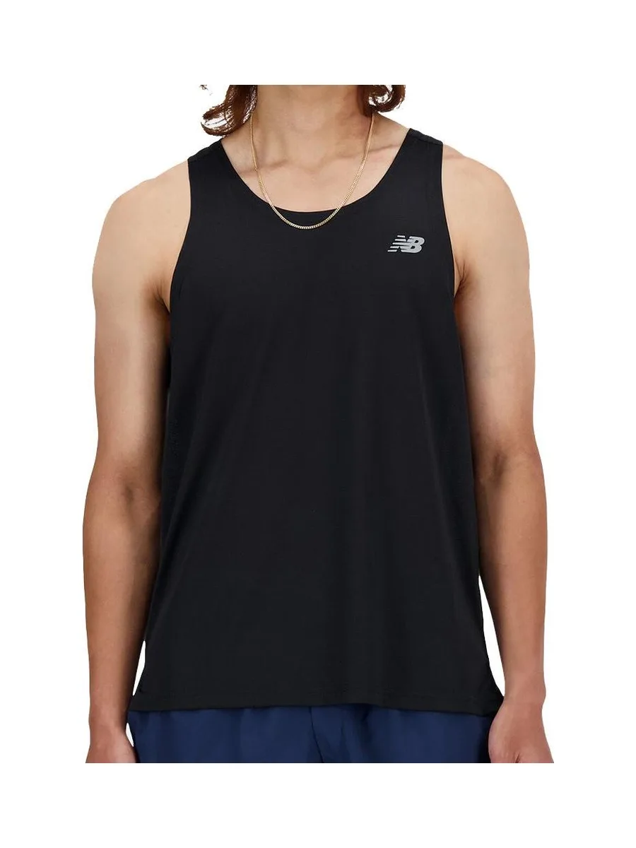 Débardeur Noir Homme New Balance Singlet 2