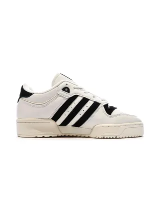 Baskets Blanches/Noires Femme Adidas Rivalry 86 2