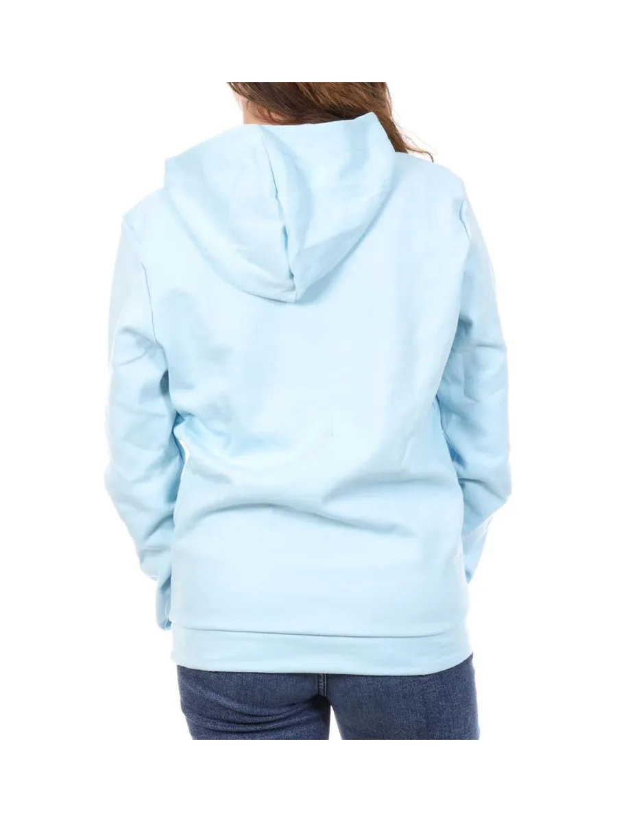 Sweat à Capuche Bleu Ciel Femme Le Coq Sportif N°34 3