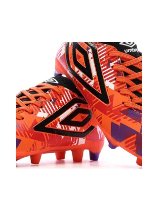 Chaussures de Football Rouge Garçon Umbro For 7