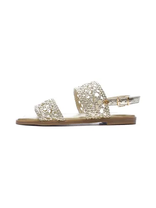 Sandales Doré Femme Xti Plomb 1