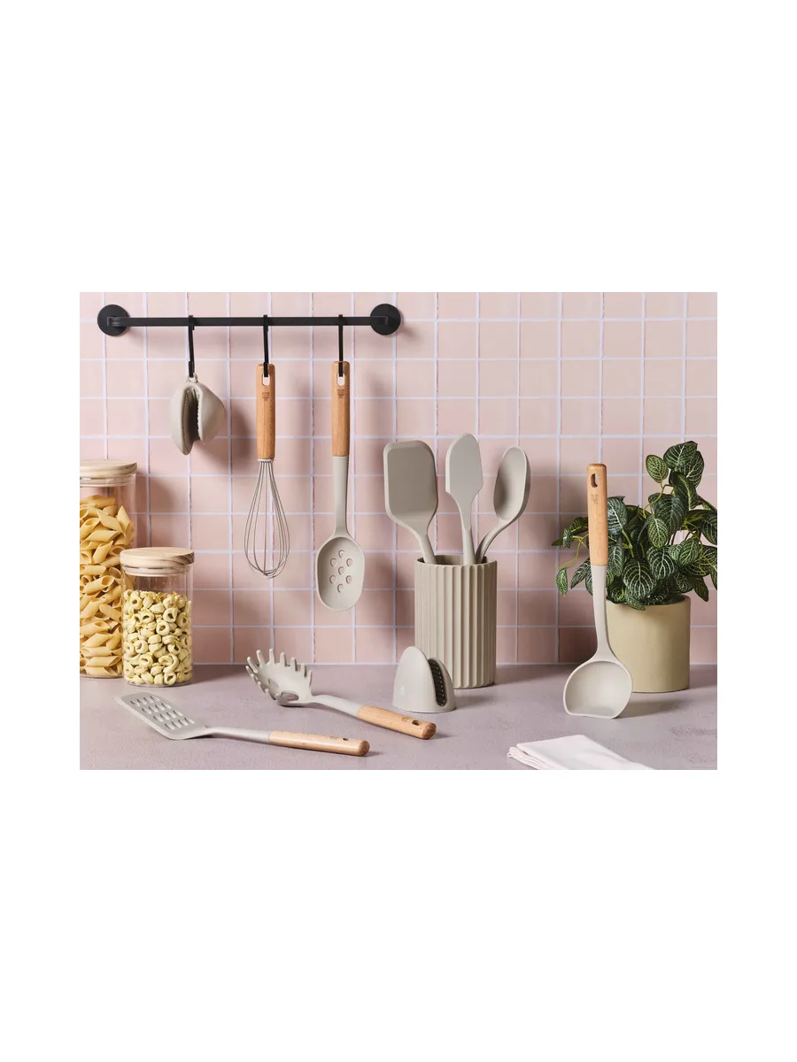 Couverts à salade en bois et silicone GUNNAR 5