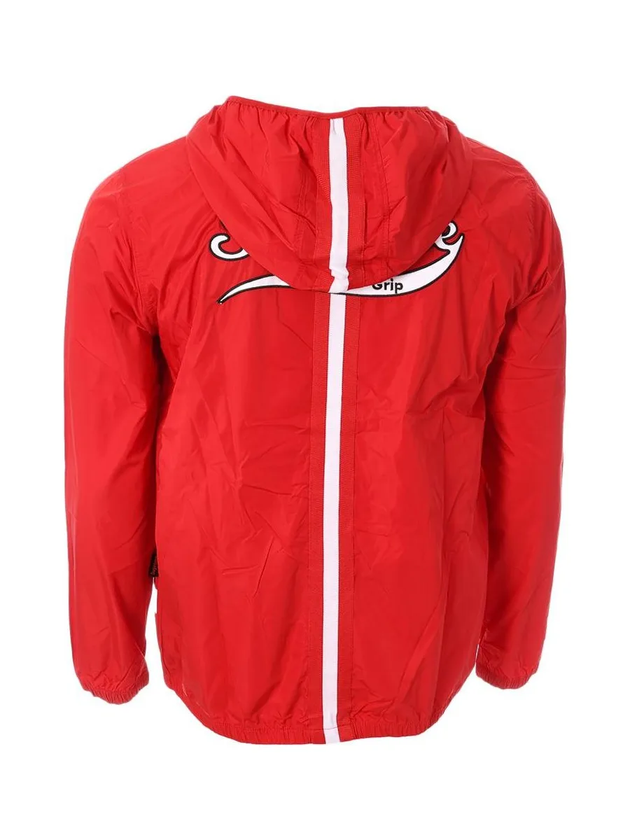 Veste Coupe-Vent Rouge Homme Supreme Grip Treeko 3