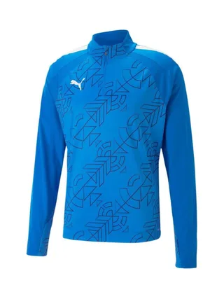 Sweat de Sport Bleu Garçon Puma Teamliga Graphic 1