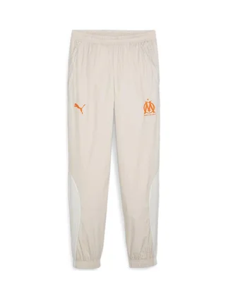 OM Pantalon d'entraînement Beige Homme Puma Prematch Woven 1