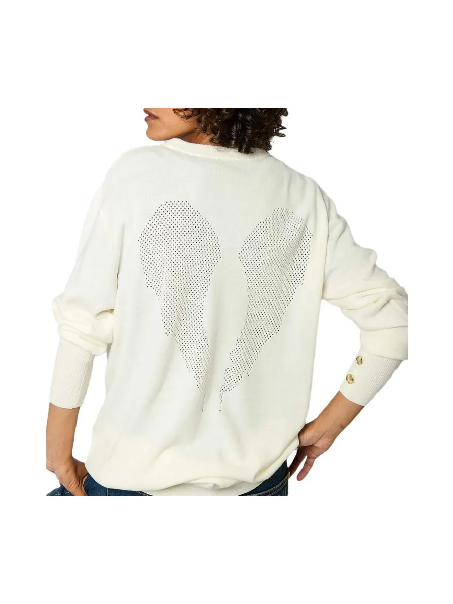 Pull Écru Femme Kaporal MARKA 3