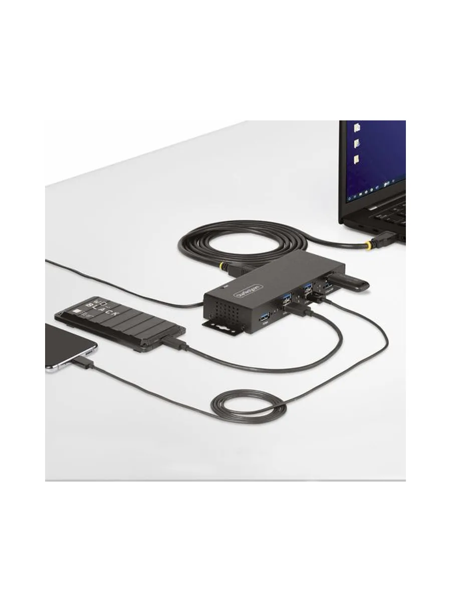 StarTech.com 5G7AINDRM-USB-A-HUB interface hub 7