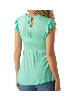 Top de Grossesse Vert Femme Mamalicious 20015684 2